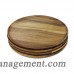 Loon Peak Alberto Natural Discs Wood 10" Plate LOPK2435